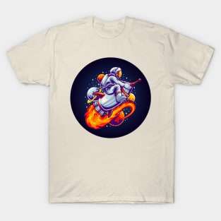 Astronaut riding a Rocket T-Shirt
